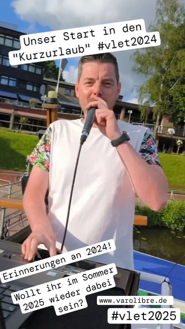 **VLET -VaroLibreEmsToure**

Die emsländischen Partybootstouren!

Kleiner Rückblick aus 2024 aber auch ein Ausblick auf 
2025!
Aufgrund der hohen Nachfrage geht's mit noch mehr Terminen weiter!(Letztes Jahr waren wir zu Weihnachten praktisch ausverkauft!) 

@varolibre
@schwaerkraft
@soundforyou.spelle

Alles weitere unter:
www.varolibre.de 

Auch weitere Events von uns!

Termine:
Opening: 24.05.2025
13.06.2025
14.06.2025
21.06.2025
12.07.2025
25.07.2025
26.07.2025
Closing 02.08.2025

Aber dann ist der Partysommer noch nicht vorbei!

23.08. @moormusicfestival in Spelle!

Und es gibt noch weitere Events Spelle:
@altemilchbar Glühweinwanderungen uvm.
@kegelkotten_spelle mit einem Ultrafrühschoppen am 1.2.2025 und After-Work-Glühwein am 28.11. / 05.12. / 12.12. und 19.12. !

Mit varolibrischen Grüßen vom Boot !

#party #partybootstouren #emsland #eskalation